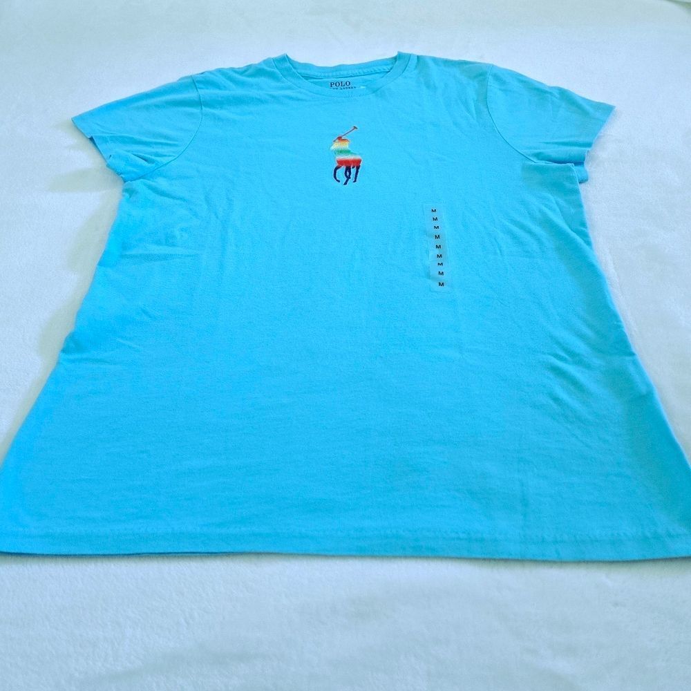 POLO🏇 by Ralph Lauren POLO Embroidered🪡 Horse🐴 Graphic Tee👕 - NWT - Picture 11 of 13